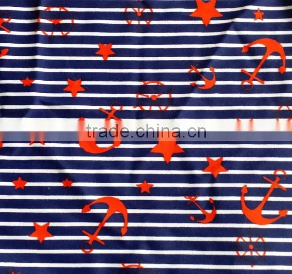 Baby Cue Prints Wholesale Swimwear Fabric Nylon Spandex 4