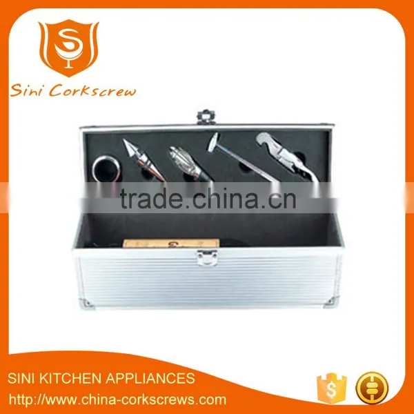 Custom Leather Box Wine Box Wine Opener Gift Sets