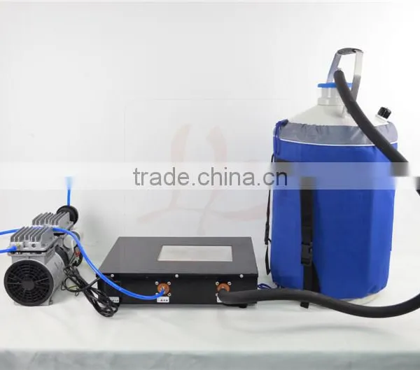 Newest FS-06 Liquid Nitrogen Frozen Separator 3 in 1 Pack With Oil Free Pump With 10L Liquid Nitrogen Tank photo-3
