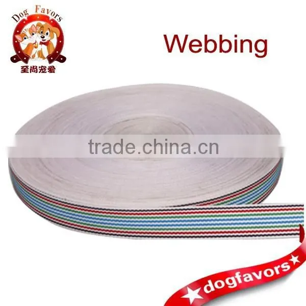 Mixed Color Cotton Polyester Webbing, SP Thread Webbing photo-3