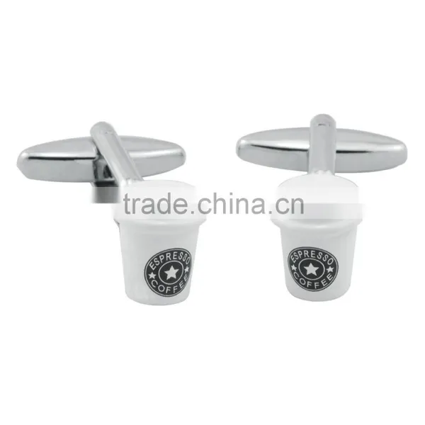 Black Men French Cuff Shirts Cufflinks Mustache Cufflinks photo-5