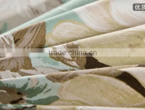 100% Cotton Flower Style Bedding Set photo-5