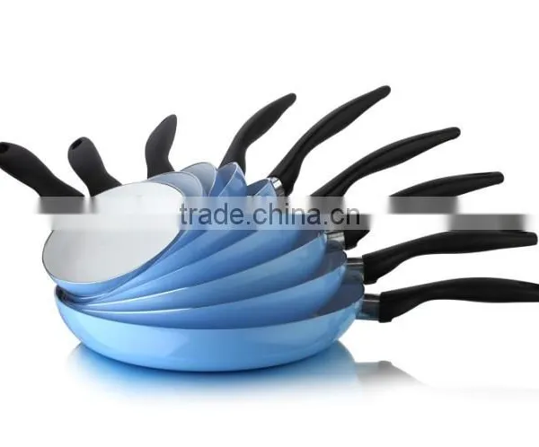 Easy Clean Aluminum Nonstick Ceramic Pan Cooking Skillet Pan Pizza Pan Egg Pan photo-2
