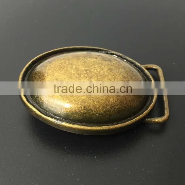 Belt Buckle Blank in Antique Brass photo-4