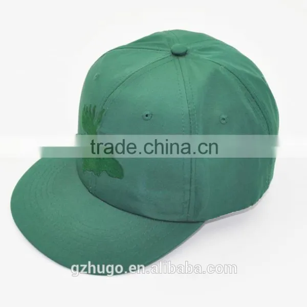 Cool Fashion Rock Roll Style Unisex Adjustable Premium Cotton Twill Fitted Embroidery Flat Hip-Hop Baseball Snapback Cap photo-6