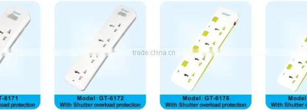 Safety Shutter Extension Socket With Shutter Overload Protection Quality Choice photo-5