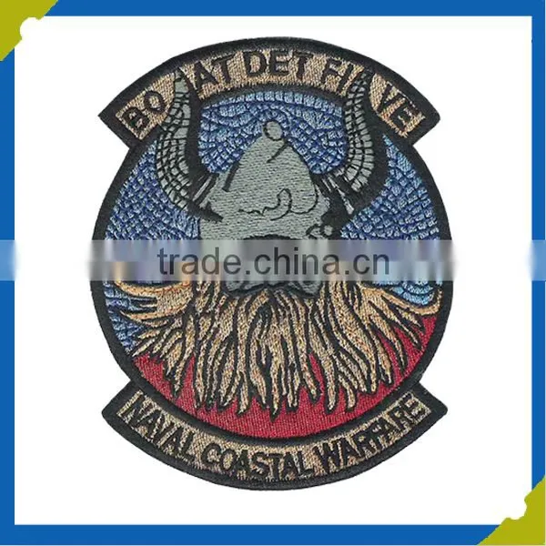 Twill Material and Embroidered Technics Embroidery Patch photo-3