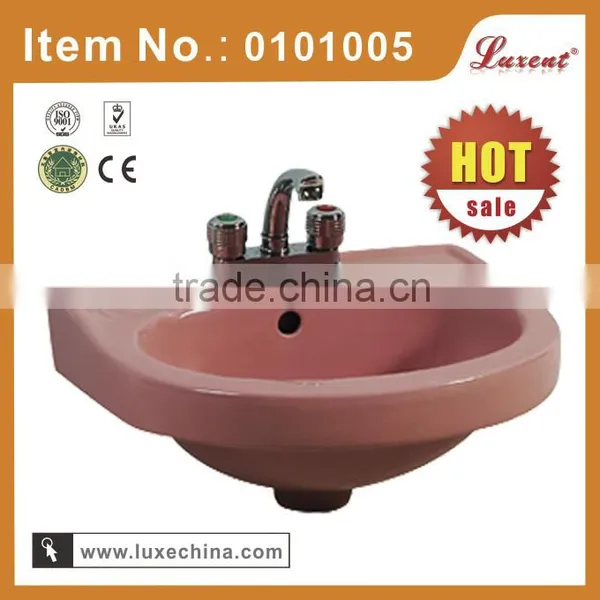 Smooth Glaze Ceramic Wash Basin Bowl
