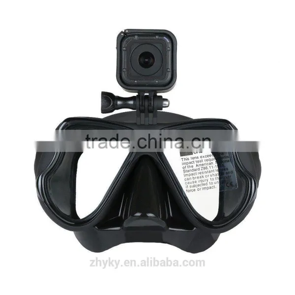 With Connector to Fit Action Sports Cameras Scuba Diving Mask photo-2