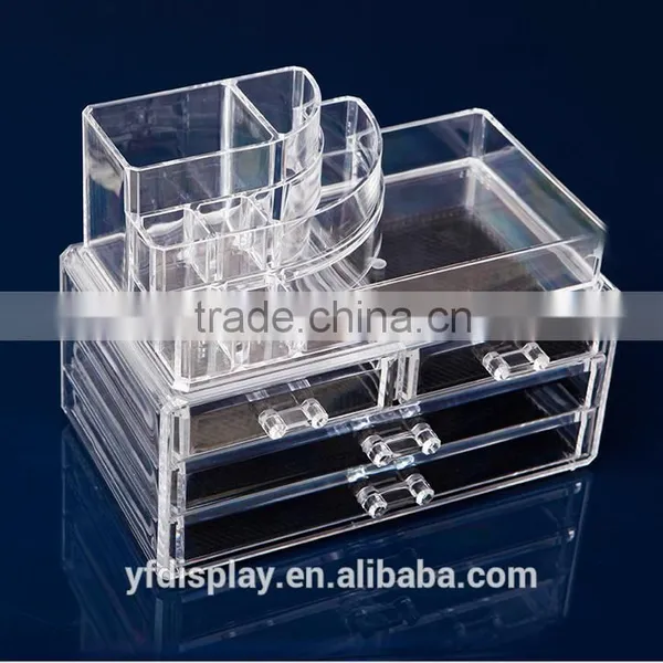 Large Acrylic Organizer With Drawer