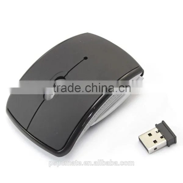 2015 Super Hot Selling Optical Wireless 2.4g Wireless Arc Folding Mouse for Promotion photo-4