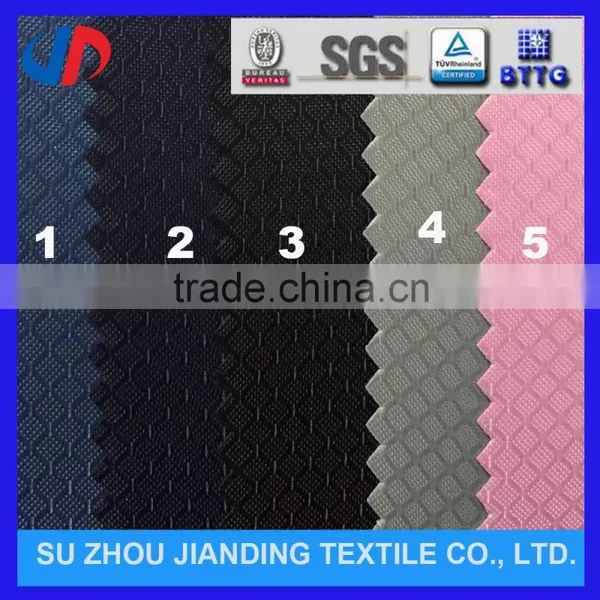Polyester Waterproof 210d Diamond Dobby Oxford Fabric For Sport Bags photo-5