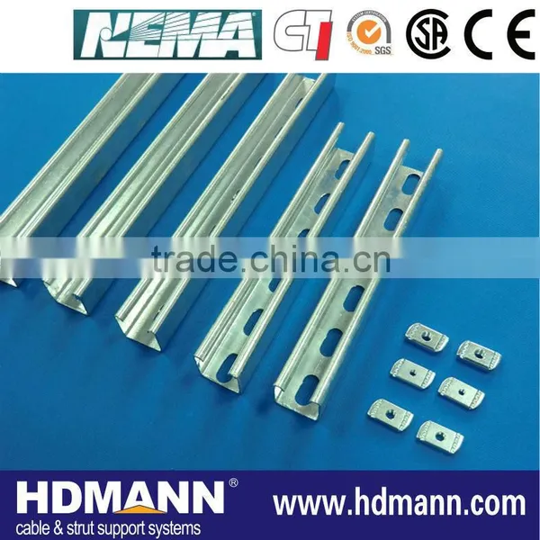 Hot Dip Galvanized Strut Channel.in High Quality & Economical Price. Strong photo-2