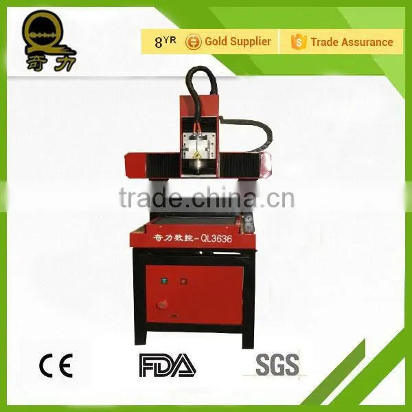 QL- 3636 Hot Sale High Precision Small Engraving Metal Cnc Router Quality Choice photo-2
