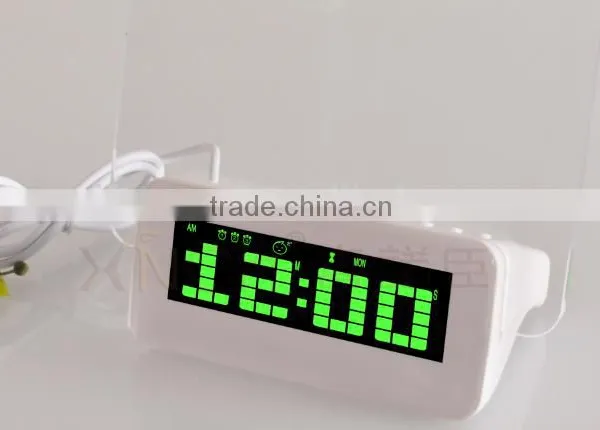 Novel Smart Night Light Clock With Memo Board With USB HUB photo-4