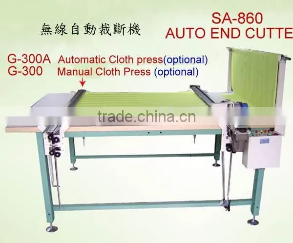 SA-860 Auto End Cutter ( Wireless on Top of Motor ) With Rail Roller photo-3