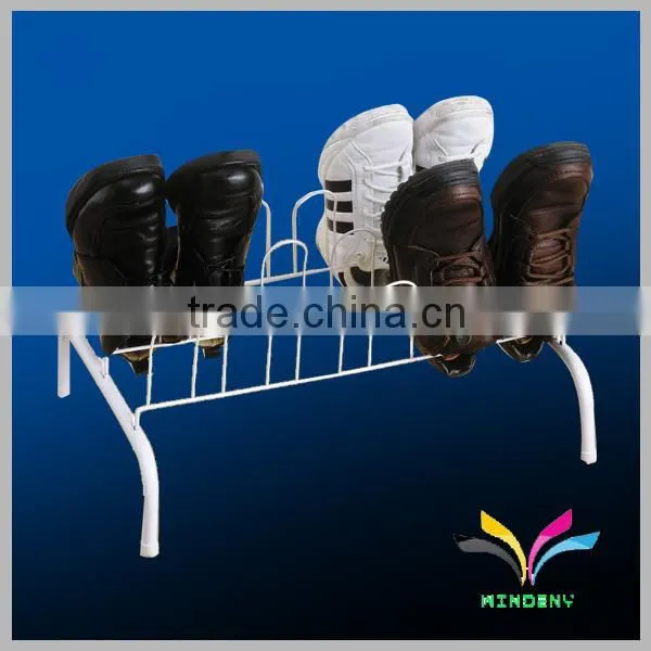 Small Design Metal Floor Stand Shoe Rack for Children photo-2