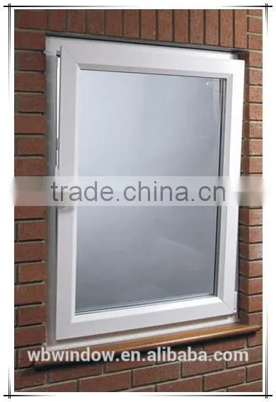 Pvc Single Tilt and Turn Window With Clear Glass photo-3