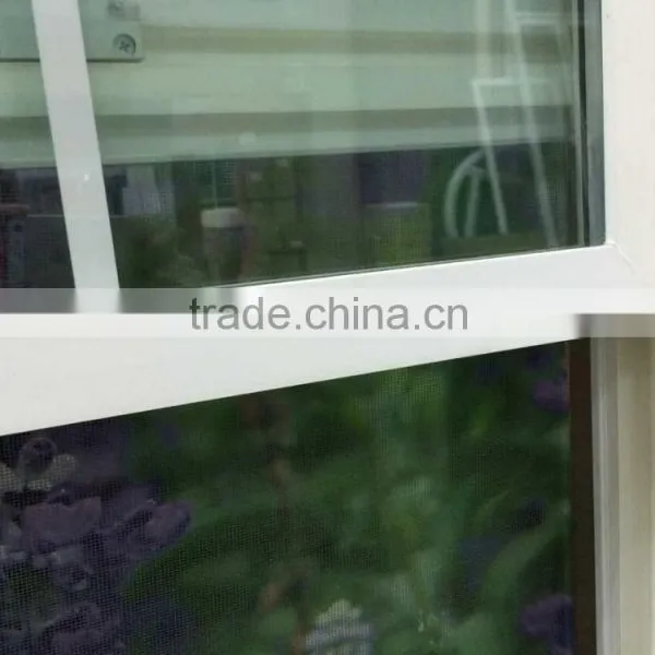 Plastic American Lifting Window Material and Horizontal Opening Pattern Pvc Double Window photo-4