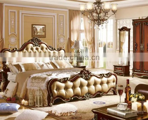 Bedroom Design European Style Bedroom Set Salon Chairs and Furniture photo-5