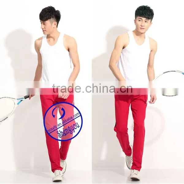 Custom Wholesale Cotton Spandex Mens Jogger Sport Pants in Bulk photo-2