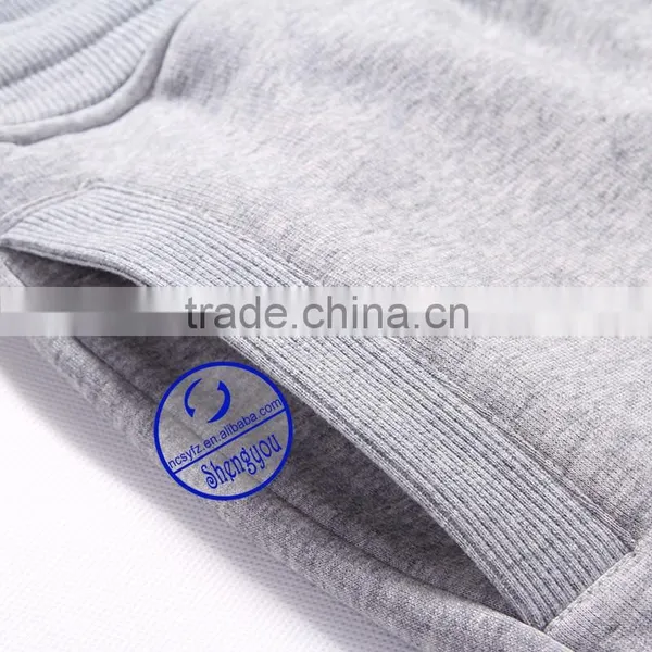 Custom Blank Grey Jogger Pants for Men photo-4