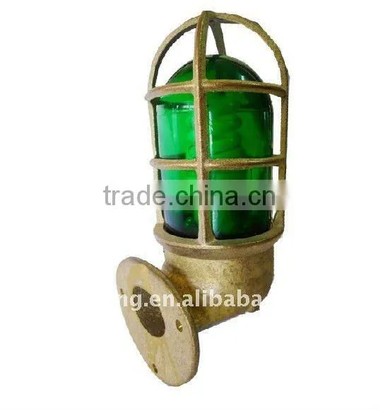 110v E27 Casted Brass Outdoor Old Landscape Light photo-2