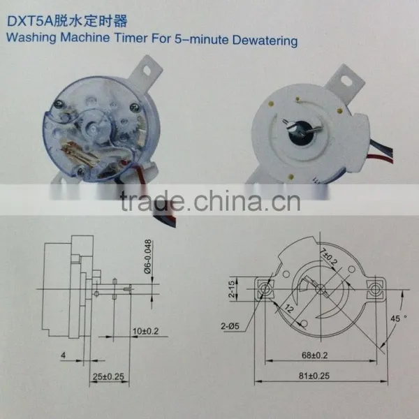 5-minute Spinning Timer Washing Machine Timer Dxt15 Washing Machine Accessories Dehydrator/ Clothes Dryer Timer 5 Minutes Washi photo-4