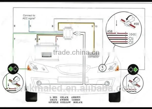 4 Inch Led Fog Light for Car, LED Fog Lamp DRL, Fog & Daytime Running Lights Quality Choice photo-4