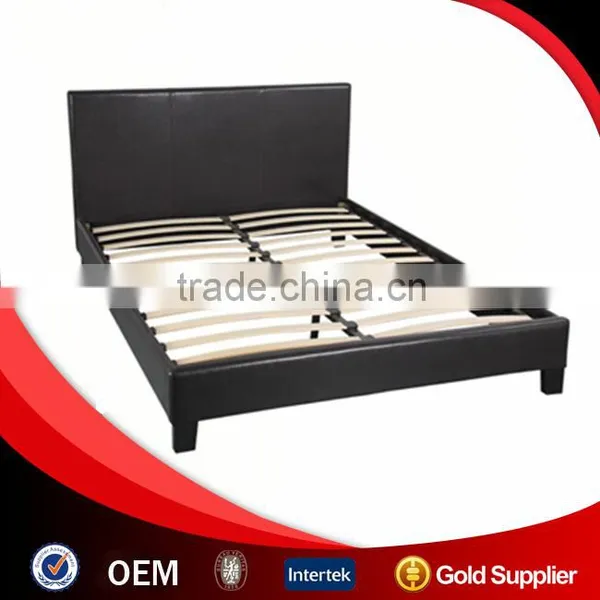 Modern Bedroom Furniture Synthetic Leather Bed photo-4