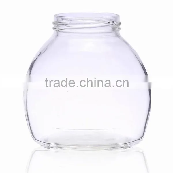 Screw Lid Oblateness Style Airtight Glass Jars photo-3
