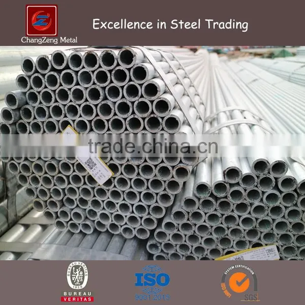 High Quality ASTM Standard Q235 Q215 Grade Gi Steel Pipe From Shanghai photo-4