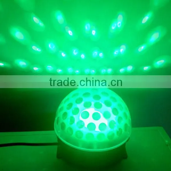 Attractive Stage Lighting Decorations Crystal LED Light Magic Spinning Disco Ball photo-5
