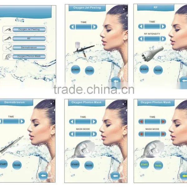 AYJ-Y80 93% Purity Jet Peel Water Oxygen Skin Hyperbaric Oxygen Facial Machine Rejuvenation Professional 4 In 1 Facial Machine Salon photo-6