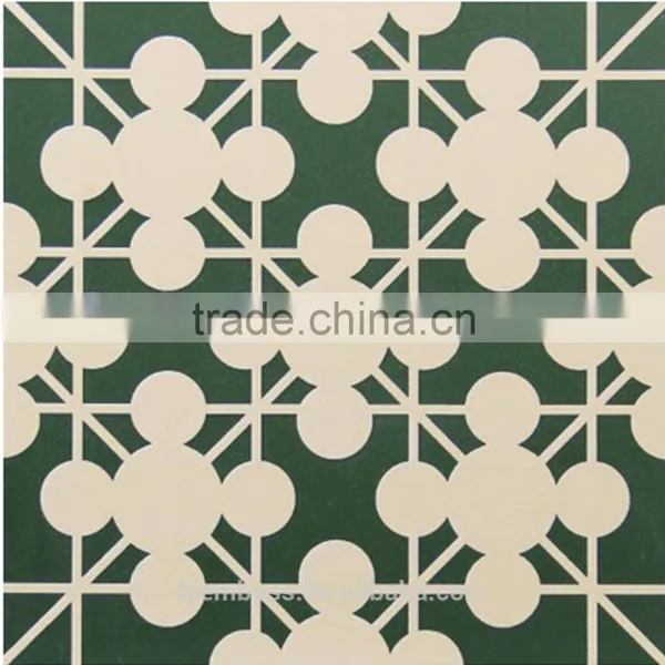 200*200mm Green Color Moroccan Decorative Wall Tile Non-slip Kitchen Floor Tile photo-6