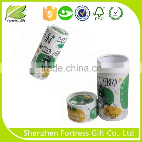 High Quality Recycled Round Tube Gift Box
