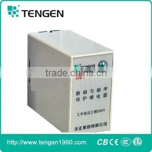 Phase failure and sequence protect relay