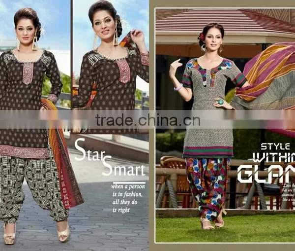 EXCLUSIVELY SYNTHENTIC PATIYALA SALWAR photo-6