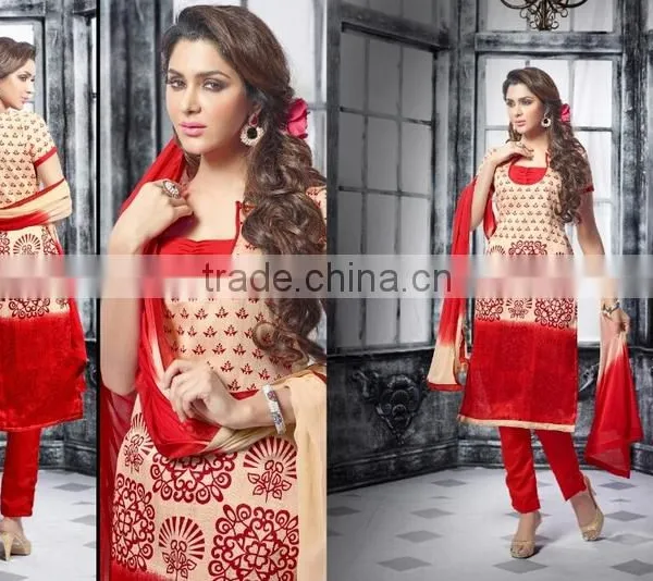 FLORAL PRINT SALWAR KAMEEZ photo-3