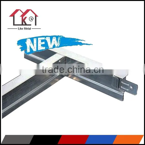 Metal Hanging Ceiling t Bar /ceiling System Framing,ceiling Hanging Frames /t Bar Suspension Ceiling Grid