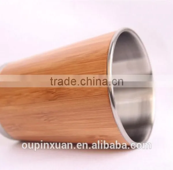 Nature Bamboo Coffee Pot With Seamless Steel,bamboo Drinkware photo-6