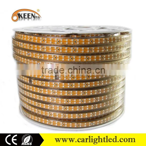 2016 Latest Products Double Lines 220V Flexible Led Strip 3528 Led Strips High Lumen With CE Certifitate photo-2