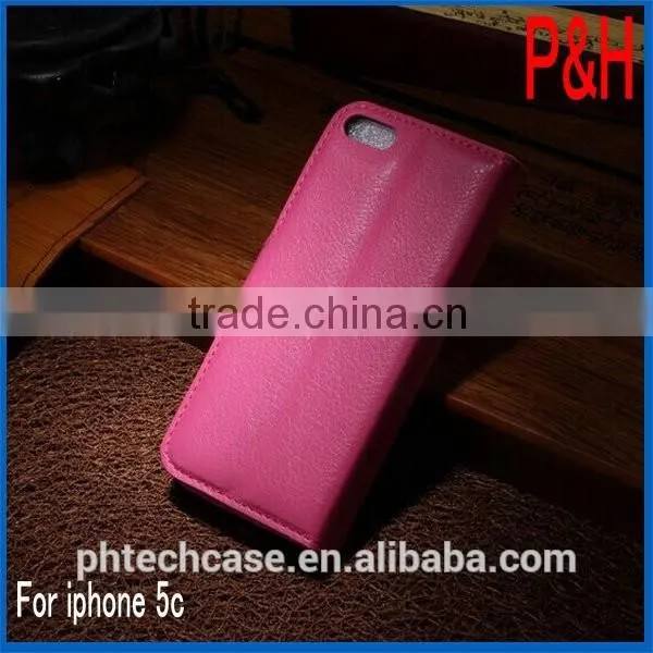 Hot Products Leather Case for Iphone 5C. Leather Cheap Mobile Phone Case photo-5