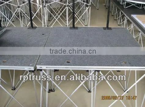 Portable Intelligent Aluminum Stage With Portable Risers photo-2