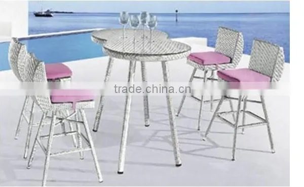 Barstool Set (4 Barstool, 1 Table)