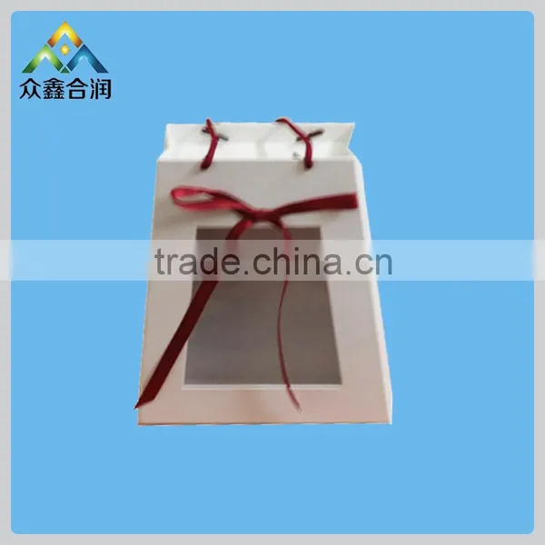China Beautiful Gift Paper Box With PET Window