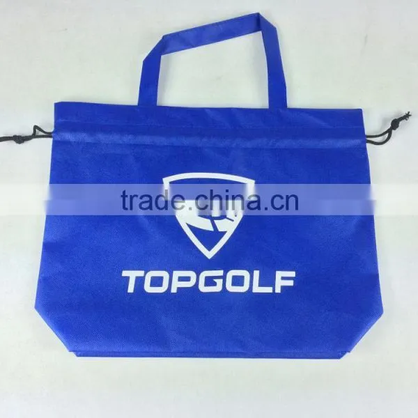 Lead-free Shell Cinch Tote Non Woven Drawstring Gift Bag photo-3