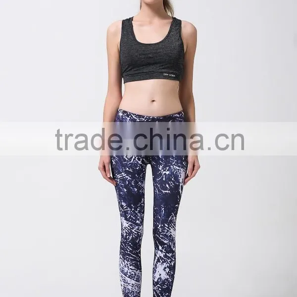 2016 New Custom Fitness Apparel Women Wholesale Yoga Fitness Leggings for Ladies