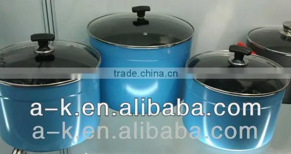 Aluminum Cooking Pot in Ceramic Coating
