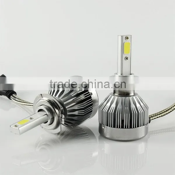 1 Pair 30W 3000lm H7 COB LED Car Headlights Kit Auto Front Light H7 Fog Bulb Automotive Headlamp h8 h9 H11 9005 Hb3 9006 Hb4 photo-3